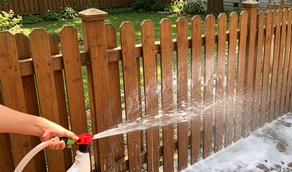 Z&auml;une und Terrassendielen