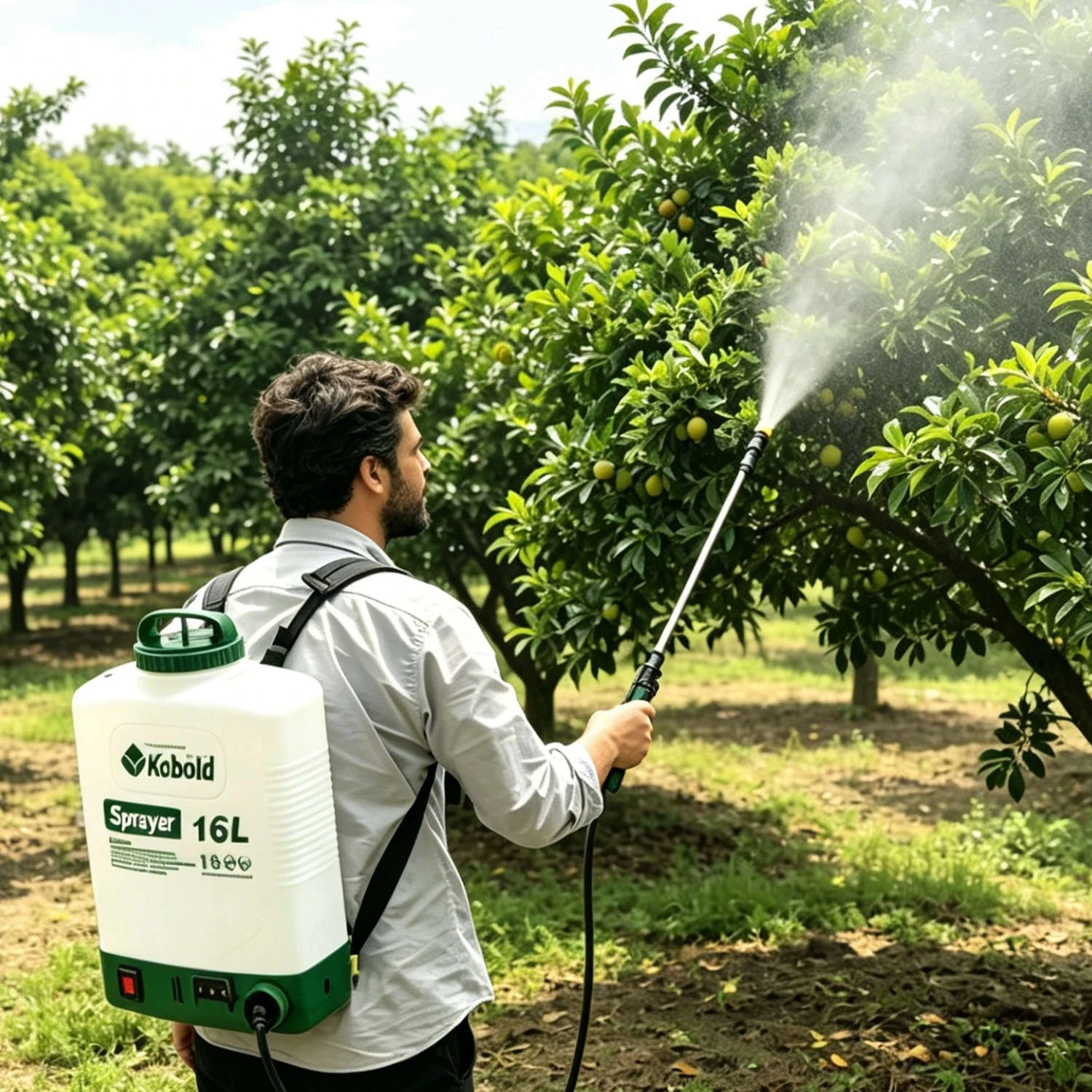 Kobold 16L elektrischer Rucksackspr&uuml;her, wiederaufladbarer, batteriebetriebener Spr&uuml;her f&uuml;r die Desinfektion von Landwirtschaft, Rasen und Garten