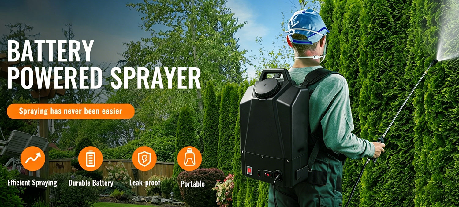 Kobold 20L elektrischer Rucksacksprüher, wiederaufladbarer, batteriebetriebener Sprüher für die Desinfektion von Landwirtschaft, Rasen und Garten (Blasformen)