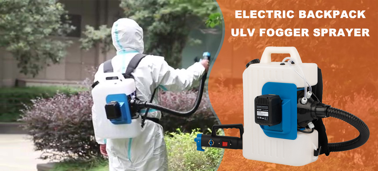 10-Liter-Lithiumbatterie-ULV-Sprühgerät mit einstellbarem Tröpfchen für landwirtschaftliche Schädlingsbekämpfung, Hygiene und Desinfektion